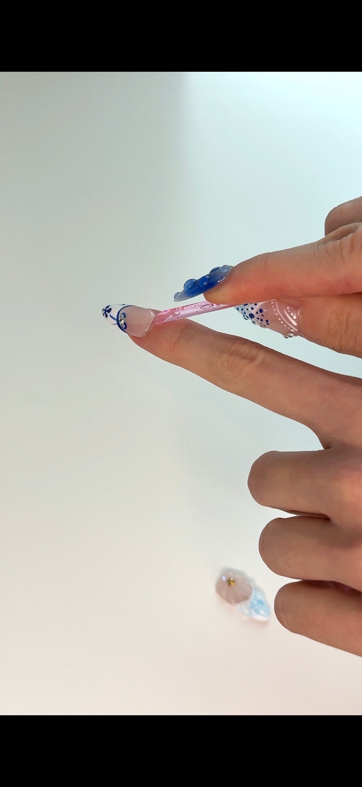 Clean and moisturize natural nails